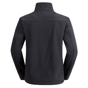 Vestes tactiques softshell pour hommes, style nouveau, fermeture éclair intégrale, poches zippées, col montant, respirantes, logo personnalisable, vêtements décontractés pour hommes - Product Image 2