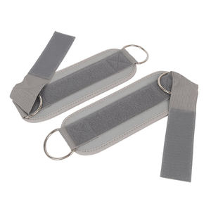 Sangles de cheville réglables GAF pour machines à câbles, sangle de cheville rembourrée en néoprène rose pour la salle de sport, pour hommes et femmes - Product Image 2