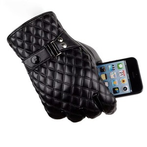 Hiver Femmes Écran tactile Gants en cuir de haute qualité Nouvelle mode Habillage quotidien Gants en cuir Décoration chaude des mains - Product Image 6