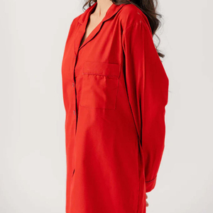 OEM ODM Wholesale Custom Made Design Women's Satin Front Logo Breathable Thermal Quick Dry 100% Silk Pyjamas Customized Color - Product Image 4