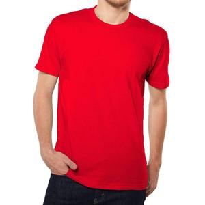 Camiseta de Hombre de Fábrica, Último Diseño Personalizado, Venta al por Mayor, Color Sólido, Mangas Cortas, Cómoda - Product Image 3