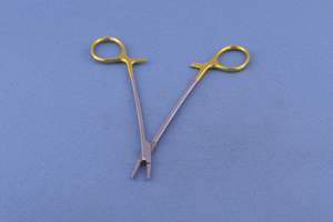 Portaagujas de Acero Inoxidable RYDER-VASCULAR de 18 cm, Inserto TC, Instrumentos Quirúrgicos con Certificación CE para Uso Hospitalario - Product Image 4