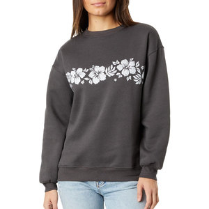 Nouvelle Arrivée - Sweat-shirt Écologique Femme Hiver en Mélange de Coton avec Broderie 3D, Design OEM, Vêtement d'Extérieur Tendance et Abordable - Product Image 1