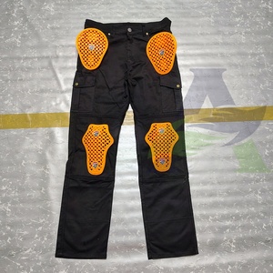 Alaf Industries กางเกงคาร์โก้สำหรับผู้ชาย, กางเกงยีนส์มีซับในป้องกันด้วย aramid กางเกงมอเตอร์ไซด์ขนาดพิเศษ - Product Image 6