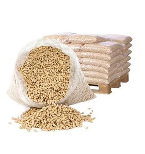 Granulés de bois de pin 100% pur de haute qualité, forme de briquette, diamètre 6 mm, haute densité, faible humidité, combustible biomasse en gros - Product Image 1