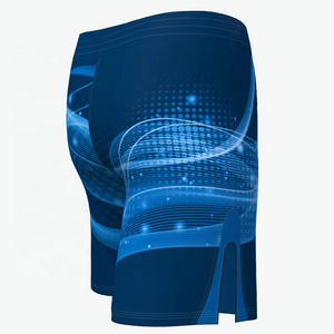 Venta caliente personalizado artes marciales desgaste de secado rápido gimnasio corto Grappling hombres MMA corto hecho en Pakistán - Product Image 5