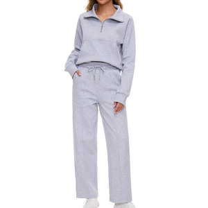 Adultos Ropa al aire libre Mujeres Crop Top Track Suits Set Transpirable Alta calidad Hecho Mujeres Crop Top Track Suits Set - Product Image 2