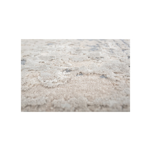 Alfombra Kavi Gris Negra de Lana y Seda de Bambú Anudada a Mano, 7-8 mm de Grosor, Textura Suave, Patrón Abstracto Rectangular, para Uso en el Hogar y el Pasillo, 24 - Product Image 3