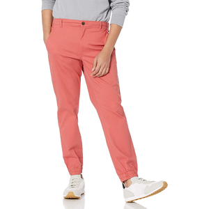 Pantalon de jogging en coton blanc pour homme avec ourlet à nouer Pantalon de yoga décontracté et respirant taille moyenne Service OEM disponible - Product Image 1