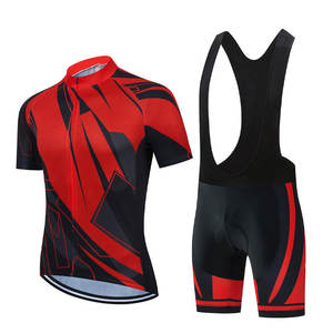 Maillot de cyclisme à manches courtes avec design personnalisé pour hommes, uniformes de cyclisme personnalisables, kits de cyclisme sans couture grande taille - Product Image 4
