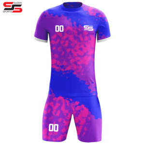 Uniformes de fútbol sublimados de fábrica de ropa deportiva, ropa de poliéster, nuevos kits de camisetas de fútbol para jóvenes personalizados para equipos - Product Image 5