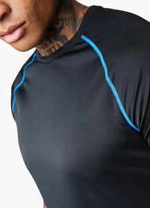 Camisetas Deportivas para Hombre OEM, 100% Algodón, Transpirables, de Secado Rápido, que Absorben la Humedad, para Correr y Gimnasio, Hechas en Pakistán - Product Image 4