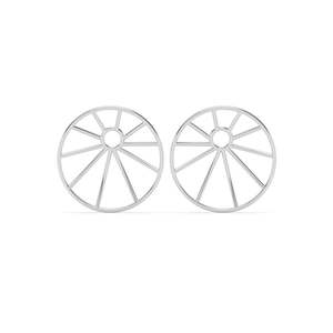 Achetez des boucles d'oreilles en argent sterling 925 de qualité supérieure pour femmes, or, saphir, zircon, perle, tendance, fiançailles, mariage, anniversaire, cadeau de fête - Product Image 1