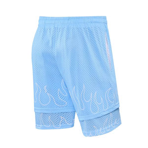 OEM Service Double Couche Personnalisé Haute Qualité Plus Size Short en maille pour hommes respirant Street Wear Short en maille pour hommes Logo personnalisé - Product Image 5