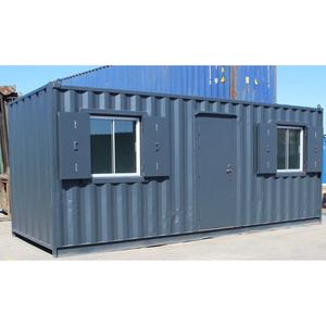 Contenedor de acero con dos ventanas, unidad de vivienda modular prefabricada - Product Image 3