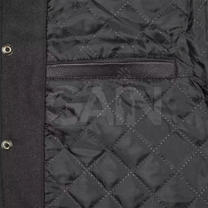 Veste d'hiver douce et durable pour hommes, style veste Letterman confortable et classique - Product Image 4