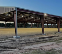 Structure en acier de haute qualité pour arène d'équitation, terrain de dressage équestre à portée libre