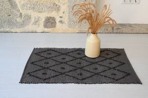Tassels Rugs with Modern Geometric Cotton Woven Small Area Rugs for Living Room Boho Carpet Bathroom Rug Carpet Table <b>Cover</b> - Product Image 4