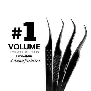 Gran oferta, pinzas de extensión de pestañas personalizadas, pinzas de pestañas curvas de acero inoxidable, pinzas al por mayor para extensión de pestañas renovables - Product Image 6