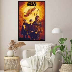 Póster de Estilo Moderno de Solo: Una Historia de Star Wars, Diseño de Montaje en Tono Sepia para Decoración de Pared - Product Image 2