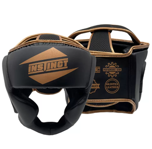 Protection de tête de boxe de haute qualité personnalisée en gros, imperméable, pour compétition, en cuir pour adultes - Product Image 1