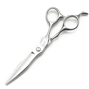 กรรไกรตัดผมมืออาชีพ 6.5 นิ้ว ผลิตจากเหล็กกล้าไร้สนิมญี่ปุ่น พร้อมดีไซน์ใบมีดแบบกลวงและด้ามจับแบบออฟเซ็ต - Product Image 2