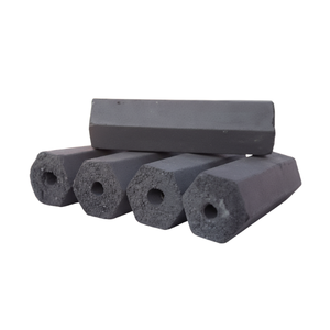 BBQ Briquettes De Charbon De Bois De Noix De Coco Alternative Pas D'étincelle Motif Étoile Premium Sans Fumée Longue Brûlure Écologique - Product Image 5