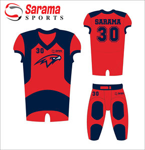 Uniforme de Football américain en Jersey, maillot et short à prix bas, dernier modèle - Product Image 2