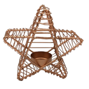 Nouvel arrivage Lanterne décorative en cuivre et en fer avec pots à bougies fixes en cuivre couleur T Lite pour dessus de table faits à la main et personnalisés - Product Image 3