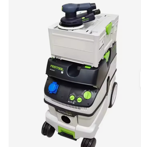 Festool 26EAC Juego de Fresadora Eléctrica con Aspiradora de Limpieza Automática de Polvo de Alemania, Cabezal de Pulido Sin Escobillas de 6 Pulgadas - Product Image 1