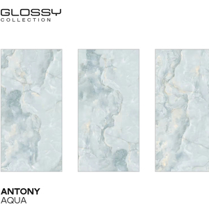 TUILES EN PORCELAINE 60X120 ANTONY AQUA - Product Image 1