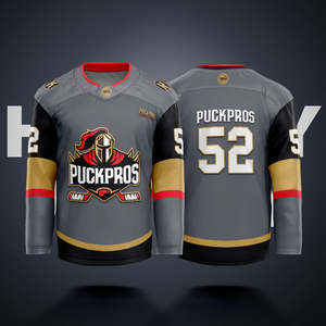 OEM&ODM Polyester Broderie personnalisée Tackle Twill Uniforme de hockey sur glace Sublimation complète Vêtements de hockey sur glace - Product Image 5