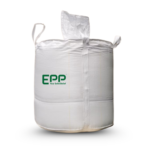 Directo de fábrica Heavy Duty 1 Tonelada 1000kg 2200LBS Circular Tubular FIBC Super Sack Transpirable PP Material Big Jumbo Bag - Product Image 1