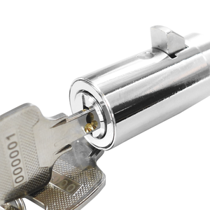 Cylindre de serrure de distributeur automatique en alliage de zinc haute sécurité, robuste, compatible avec les poignées en T standard - Product Image 6