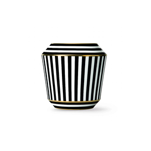 Vase à fleurs en métal blanc fait à la main de meilleure qualité avec illustration de feuille d'or personnalisable en gros articles de mariage et de décoration intérieure à vendre - Product Image 6