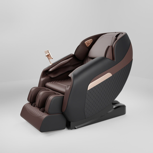 Silla de Masaje de Estilo Clásico 4D OEM ODM Económica de Primera Calidad, Control de Tiempo, Amasamiento Completo, Airbag de Cuerpo Completo, Material de PU, Gravedad Cero, Uso Doméstico - Product Image 1