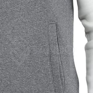 Survêtements d'hiver unis respirants taille plus personnalisables pour hommes, marque privée, tenue de sport conçue sur mesure pour l'hiver - Product Image 6