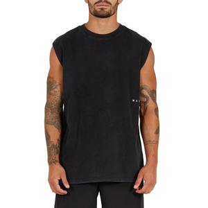 Camisetas sin mangas con estampado completo para entrenamiento personalizado al por mayor, ropa de gimnasio para hombre, camisetas sin mangas de compresión - Product Image 1