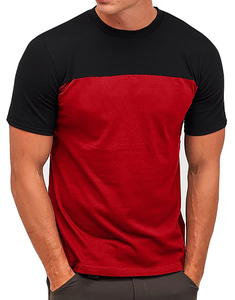 Camiseta de Hombre de Alta Calidad 100% Algodón, Servicio OEM Personalizado con Diseño, Proveedores de Bangladesh, Manga Corta, Cuello Redondo, Impresión Digital - Product Image 1