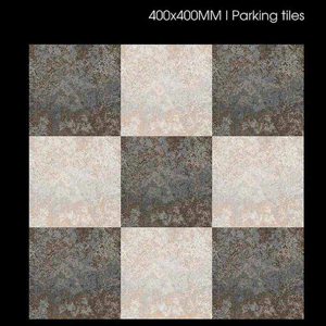 Baldosas de Cerámica Mate para Exteriores, 40X40CM, 400X400MM, 16X16 Pulgadas, Aptas para Estacionamiento y Zonas de Uso Público - Product Image 1