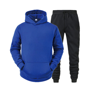 Chándales OEM de algodón 100% para hombre, Sudadera con capucha en blanco de alta calidad, chándales ecológicos reversibles transpirables - Product Image 1