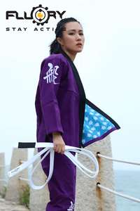 Uniforme de peso pesado BJJ Gi Brazilian Jiu Jitsu Kimono de algodón grueso preencogido Durable entrenamiento de artes marciales Gi OEM al por mayor - Product Image 2