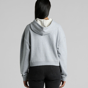 เสื้อครอปของผู้หญิงอินเทรนด์นุ่มน้ำหนักเบาพร้อมคุณสมบัติระบายอากาศสำหรับสวมใส่สบายๆทุกวันโลโก้ด้านหน้า - Product Image 2