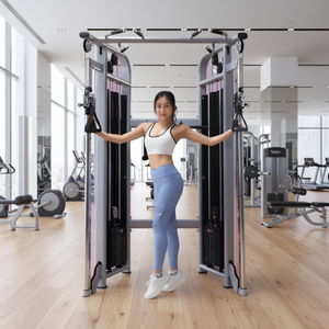 Máquina de Gimnasio de Doble Torre de Alta Resistencia Cheernin, 312 kg, Equipo de Gimnasio Comercial, Máquina de Cable Cruzado Funcional - Product Image 1