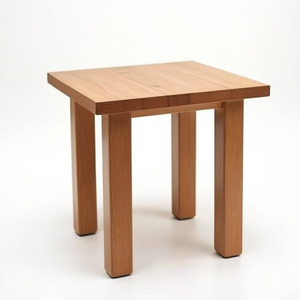 Furniture Legs Angle Bracket Leg L.300mm Beech Wood - Product Image 2