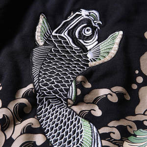 Pull à capuche pour homme, couleur unie, 100% coton, polaire oversize, design doublé et motif 3D - Product Image 3