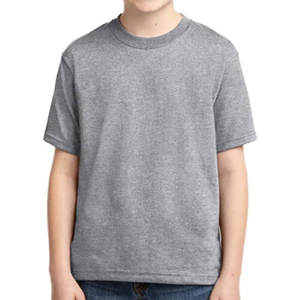 Heather Gray Fruit of the Loom Camiseta de manga corta para hombre Camiseta cómoda - Product Image 3