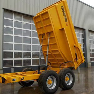 Remolque basculante de 4 ruedas de alta calidad con motor Garantía de 2 años para equipo agrícola y tractor de 7-10 toneladas en nuevas condiciones usadas - Product Image 1
