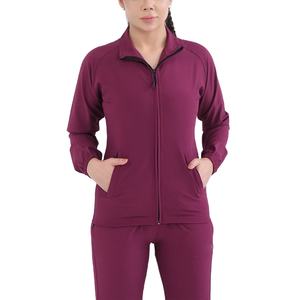 Low Moq Solid Trendy Look Conjunto de dos piezas para mujer Chándal de longitud completa Jogging Wear Nuevo chándal de material Premium para mujer 2026 - Product Image 1