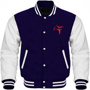 Chaqueta de béisbol personalizada Letterman Varsity-Patrón de camuflaje suelto Temporada de primavera Venta al por mayor Chaquetas de hombre Varsity - Product Image 1
